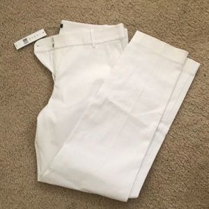 White pants made by theory